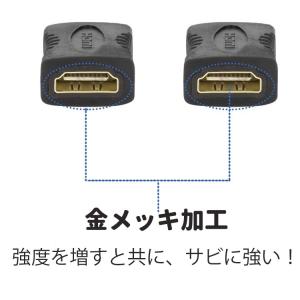 HDMI延長 メスメス 2個セット 延長コネク...の詳細画像1