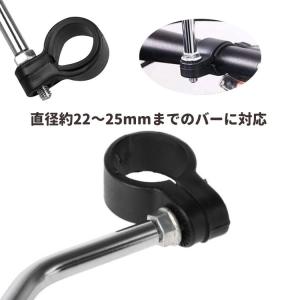自転車用バックミラー 左右2個セット 走行中の...の詳細画像3