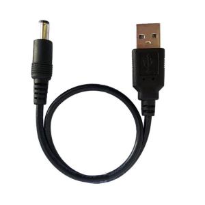 USB2.0→DC電源変換ケーブル DC外径5.5mm/内径2.1mm USBをDCに 各種DC5V対応のカメラ 映像機器 オーディオ機器 扇風機 USB5521CB1M｜funlife