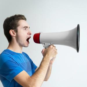 多機能ハンドメガホン 30W ハンディ拡声器 ...の詳細画像1