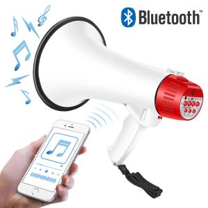 多機能ハンドメガホン 30W ハンディ拡声器 ...の詳細画像2