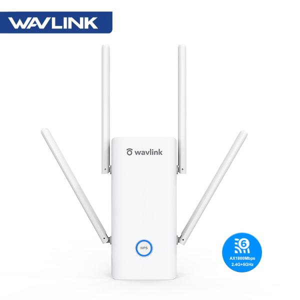 WAVLINK 無線LAN中継機 技適認証 Wi-Fi6 AX1800 5GHz 1201Mbps+...
