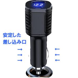 PD充電対応 4in1シガー充電器 電圧表示 ...の詳細画像4