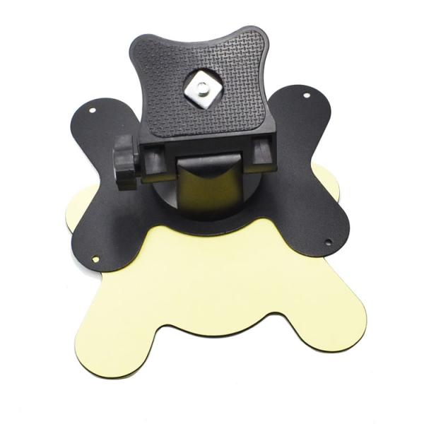 オンダッシュモニター用スタンド 水平360度回転 両面テープ付き 7インチ、9インチなど車載モニター...