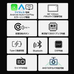 EONON 7インチカーオーディオ カーディス...の詳細画像2