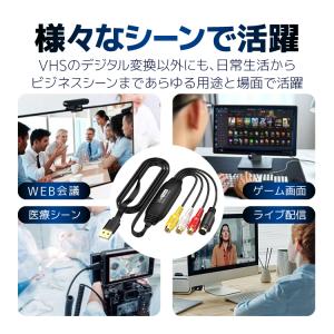 Windows/Mac対応 USB接続ビデオキ...の詳細画像4
