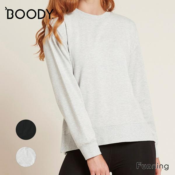 BOODY (ブーディ) ウィークエンド クルーネック プルオーバー レディース 女性 大人 長袖 ...
