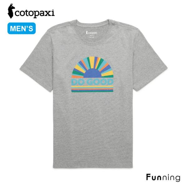 コトパクシ Cotopaxi Sunrise T-Shirt 半袖 Tシャツ メンズ 男性 カットソ...