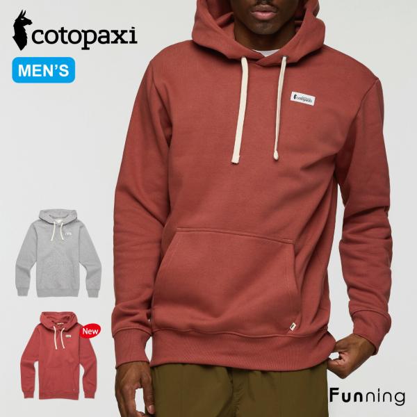 コトパクシ Cotopaxi Llama Patch Pullover Hoodie メンズ 裏起毛...