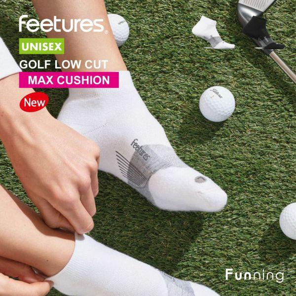 【25秋冬新登場】Feetures フィーチャーズ GOLF LOW CUT Max Cushion...