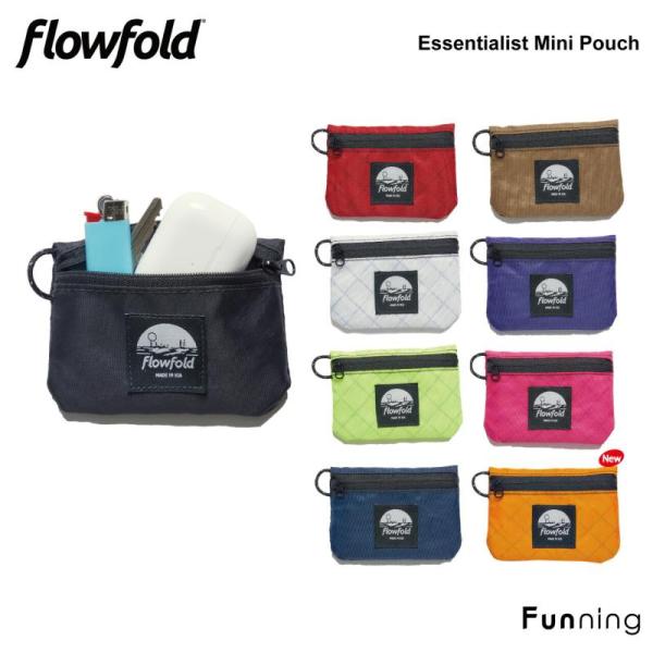 Flowfold フローフォールド Essentialist Mini Pouch エッセンシャリス...
