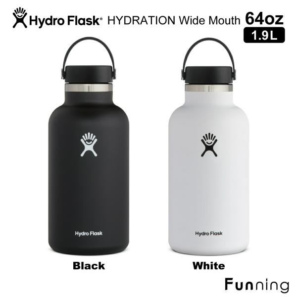 ハイドロフラスク Wide Mouth 64oz_1.9L HydroFlask 保冷 保温 ステン...