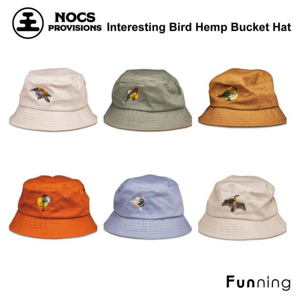 ノックスプロヴィジョンズ Nocs Provisions インタレスティング バード バケットハット...