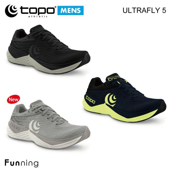 【25秋冬新色】Topo Athletic ULTRAFLY5 メンズ ランニングシューズ 幅広 軽...