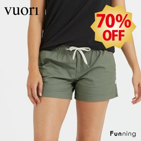【セール70%OFF/新品】Vuori (ヴオリ) RIPSTOP SHORT ショートパンツ レデ...