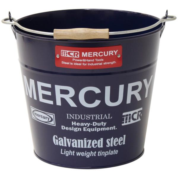 KEY STONE(キーストーン)マーキュリー ブリキバケツレギュラー ネイビー MEBUBRNV ...