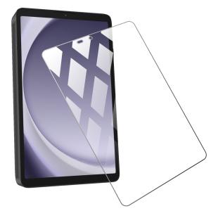 TRkin 対応 Galaxy Tab A9 8.7インチ 用の専用強化ガラスフィルム 対応 Galaxy Tab A9 用の 液晶保護フィ