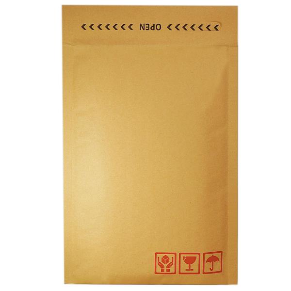 クッション封筒 DVD サイズ 開封 封かんテープ付 （100枚セット）