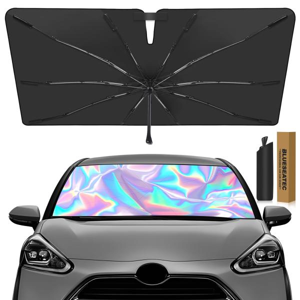 車種専用 10倍強遮熱」BLUESEATEC トヨタ シエンタ 10系 傘型 フロントガラス サンシ...