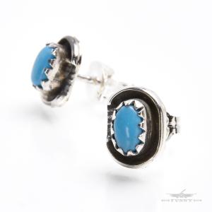 インディアンジュエリーnavajoナバホ オニキス×シルバービーズピアス Indian Jewelry FUNNY公式ストア ナバホ族 オニキス ピアス