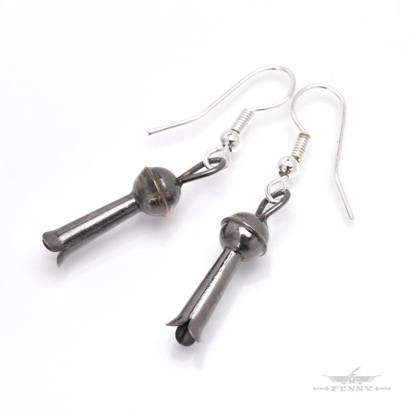 FUNNY公式ストア ナバホ族 スカッシュブロッサム ピアス インディアンジュエリー スターリングシ...