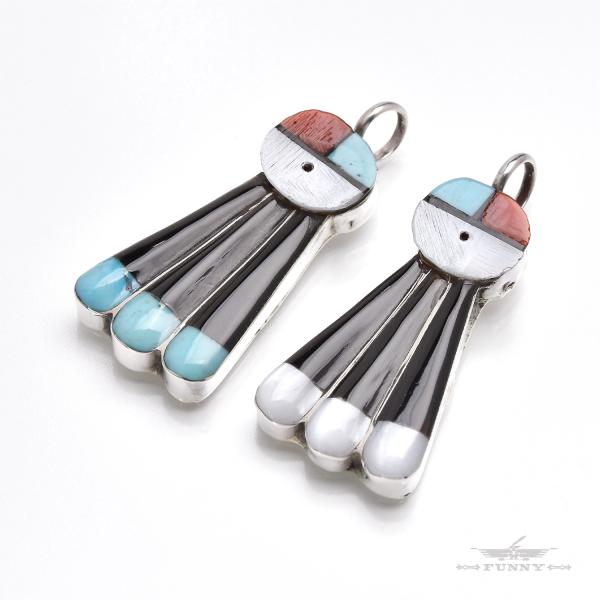 FUNNY公式ストア ズニ族 Clayton Vacit サンフェイス インレイ ペンダント トップ...