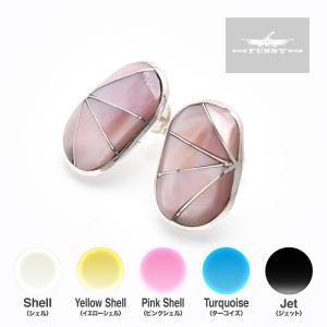 Indian Jewelry FUNNY公式ストア ズニ族 インレイ ピアス