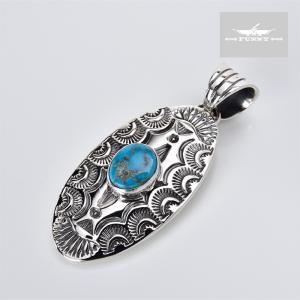 FUNNY公式ストア ナバホ族 ジェネバ・ラモーン ターコイズ スタンプ