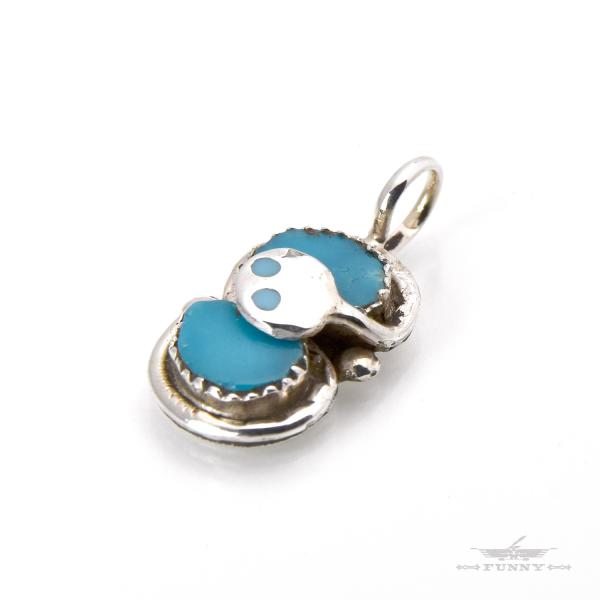 FUNNY公式ストア ズニ族 Gayle Calavaza スネーク ペンダント ターコイズ ペンダ...