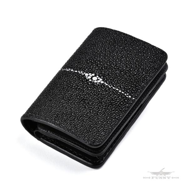 FUNNY公式ストア ファニー サンセットビルフォード ポインテッドスティングレイ BLACK 財布...