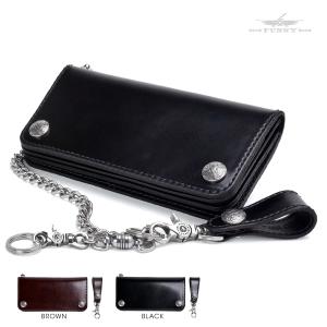 Buco レザー ウォレットチェーン 黒　トラッカーウォレット　財布 リニューアル！BUCO トラッカーウォレット | CELLULOID