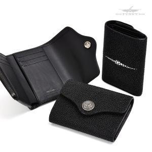 Ryuページセール！ファニー　スティングレイ　ブラックウォレット 楽天市場】ファニー 財布 スティングレーの通販