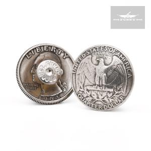 FUNNY公式ストア ファニー コイン コンチョ 25セント