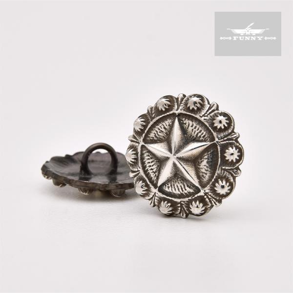 FUNNY公式ストア ファニー ネイティブ コンチョ ローンスターコンチョ S 《ループタイプ》 【...