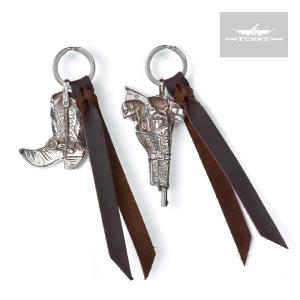 FUNNY公式ストア ミニチュア ウエスタンブーツ キーホルダー レザー