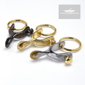 FUNNY公式ストア ミニチュア ウエスタンブーツ キーホルダー レザー