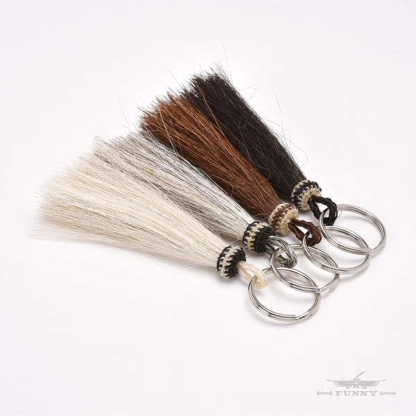 FUNNY公式ストア Austin Accent ホースヘア タッセルキーホルダー #HH80-20...