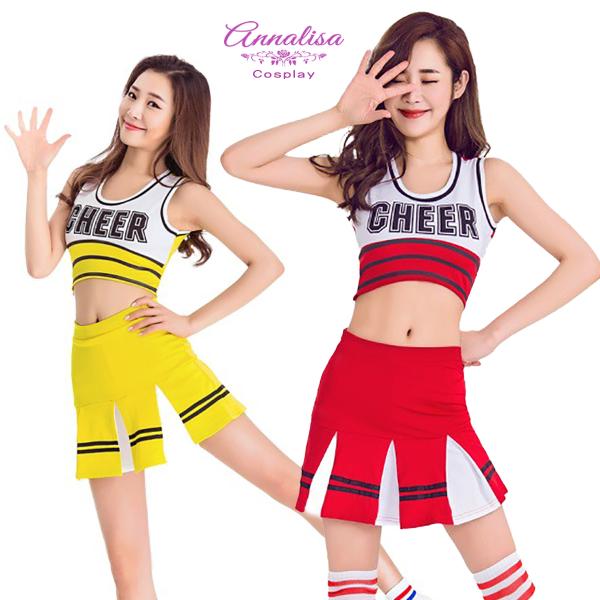 チアガール コスプレ チアリーダー 韓国風 韓国アイドル風 レースクイーン RQ コスチューム セク...