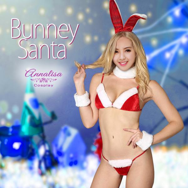 サンタ コスプレ バニー ビキニ クリスマス サンタクロース コスチューム レディース セクシー X...