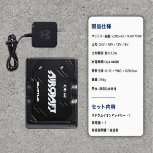 バートル BURTLE エアークラフト AC0...の詳細画像2