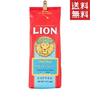 コーヒー フレーバー ライオンコーヒー ヘーゼルナッツ 198g 粉