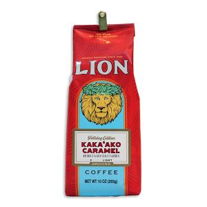 コーヒー フレーバー ライオンコーヒー カカアコキャラメル ホリデーエディション 283g 粉