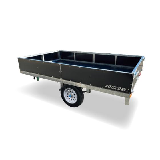 ★☆FMT08i リヤゲート開閉可能 慣性ブレーキ付き サントレックス 軽トラックでも牽引出来るトレ...