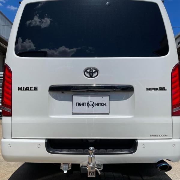 ★☆ハイエース200系 GDH KDH TRH 標準ボディ ステンレス タイトヒッチ ヒッチメンバー...
