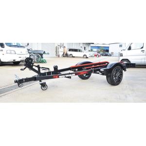 書類無し ナンバー無し ボートトレーラー ナンバー取ります！車検付け 