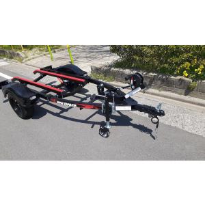RR-A マックストレーラー・軽登録 ステンレス アルミホイール 1艇積み 