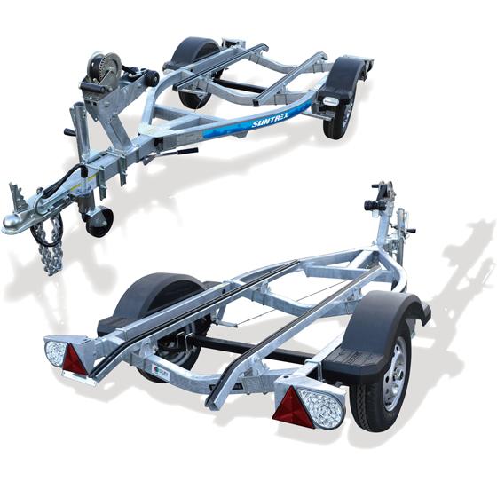 ★☆TB16 軽自動車登録 サントレックストレーラー ジェットスキー マリンジェット PWC に 連...