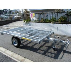 ★☆TD-02ZiX サントレックス マルチ フル トレーラー！慣性ブレーキ付で小型車・軽 でも 牽引可能！連結検討書付き！ 新品！激安！☆★