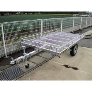 海外製トレーラー台車 TD-02ZL サントレックス フル トレーラー 軽でもひける オートバイ