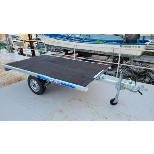 ★☆TD-02ZWＡ サントレックス フルトレーラー スタッドレスタイヤ バイク スノーモービル オートバイ 連結検討書付き！新品！激安！☆★